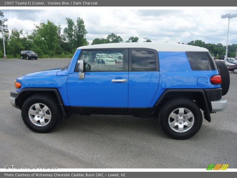 Voodoo Blue / Dark Charcoal 2007 Toyota FJ Cruiser