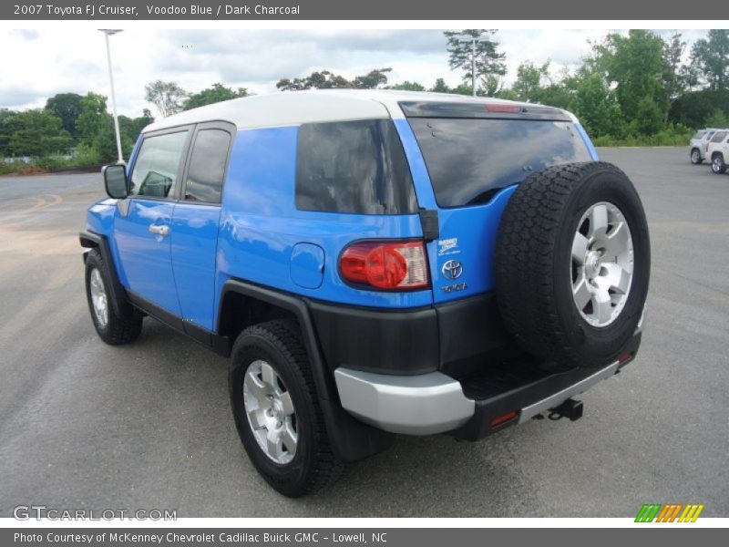 Voodoo Blue / Dark Charcoal 2007 Toyota FJ Cruiser