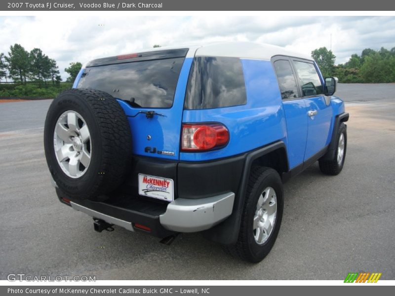 Voodoo Blue / Dark Charcoal 2007 Toyota FJ Cruiser