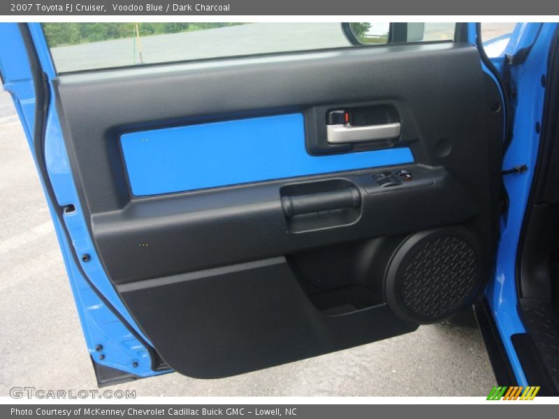 Voodoo Blue / Dark Charcoal 2007 Toyota FJ Cruiser
