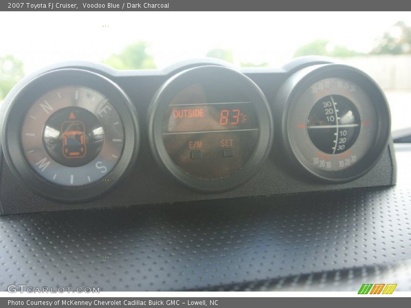 Voodoo Blue / Dark Charcoal 2007 Toyota FJ Cruiser