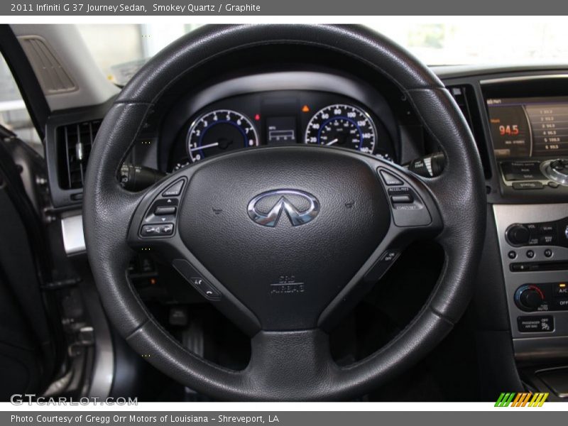Smokey Quartz / Graphite 2011 Infiniti G 37 Journey Sedan