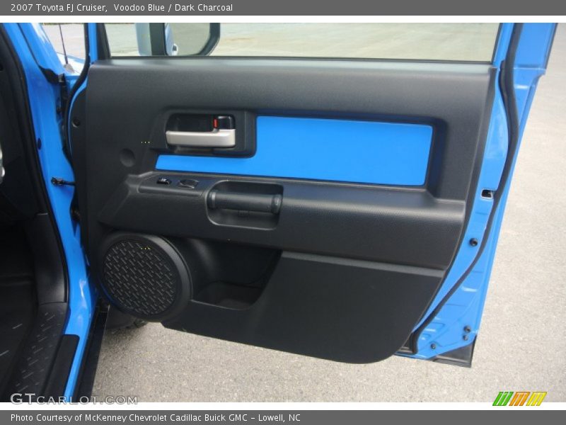 Voodoo Blue / Dark Charcoal 2007 Toyota FJ Cruiser