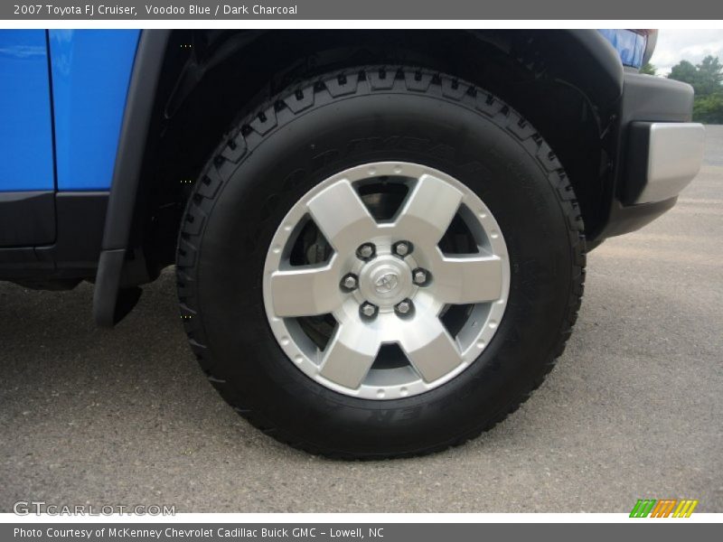 Voodoo Blue / Dark Charcoal 2007 Toyota FJ Cruiser