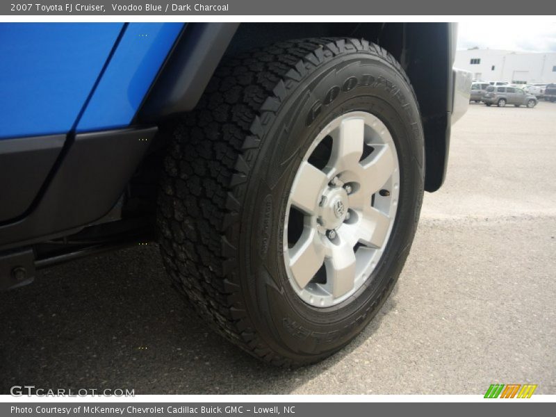 Voodoo Blue / Dark Charcoal 2007 Toyota FJ Cruiser