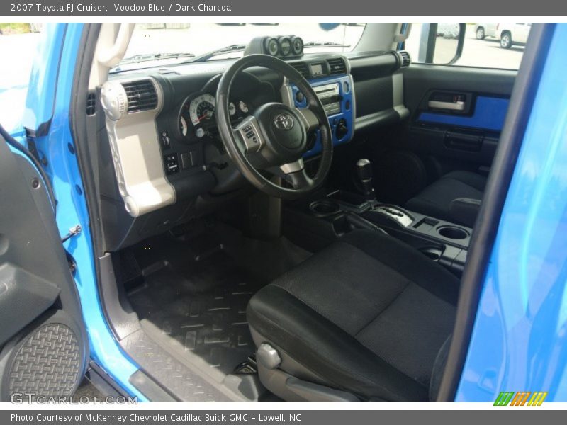 Voodoo Blue / Dark Charcoal 2007 Toyota FJ Cruiser