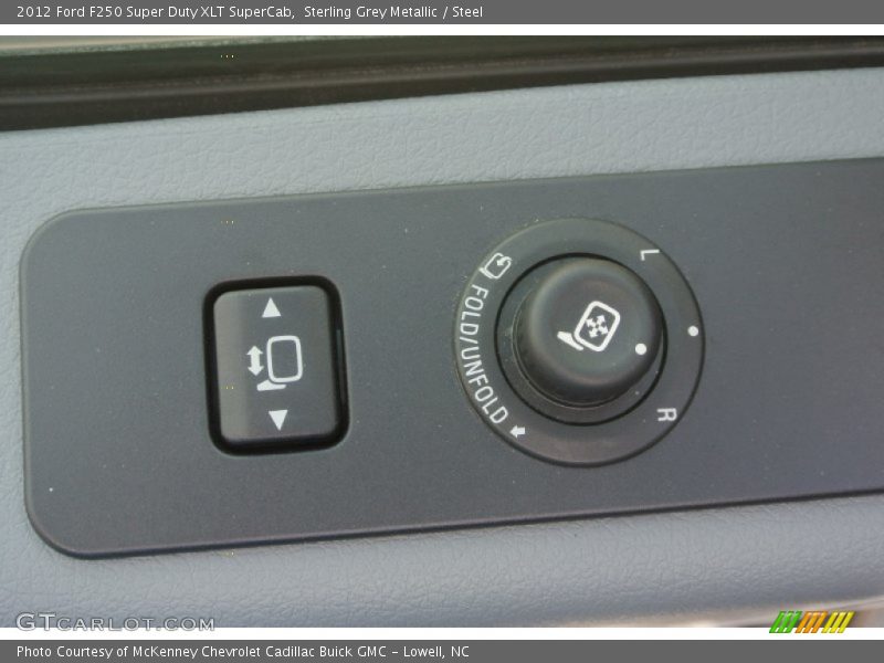Controls of 2012 F250 Super Duty XLT SuperCab