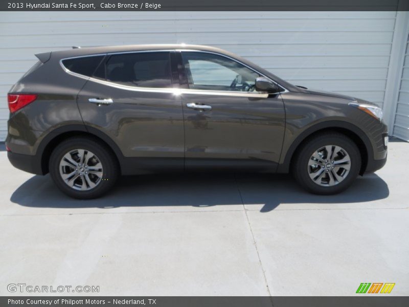 Cabo Bronze / Beige 2013 Hyundai Santa Fe Sport