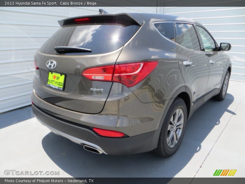 Cabo Bronze / Beige 2013 Hyundai Santa Fe Sport