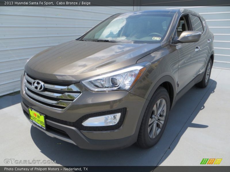 Cabo Bronze / Beige 2013 Hyundai Santa Fe Sport