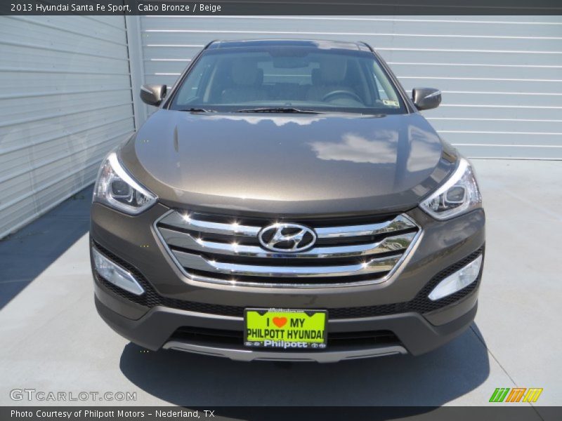 Cabo Bronze / Beige 2013 Hyundai Santa Fe Sport