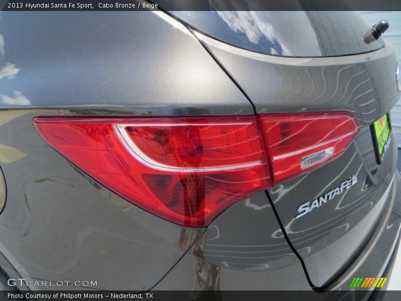 Cabo Bronze / Beige 2013 Hyundai Santa Fe Sport