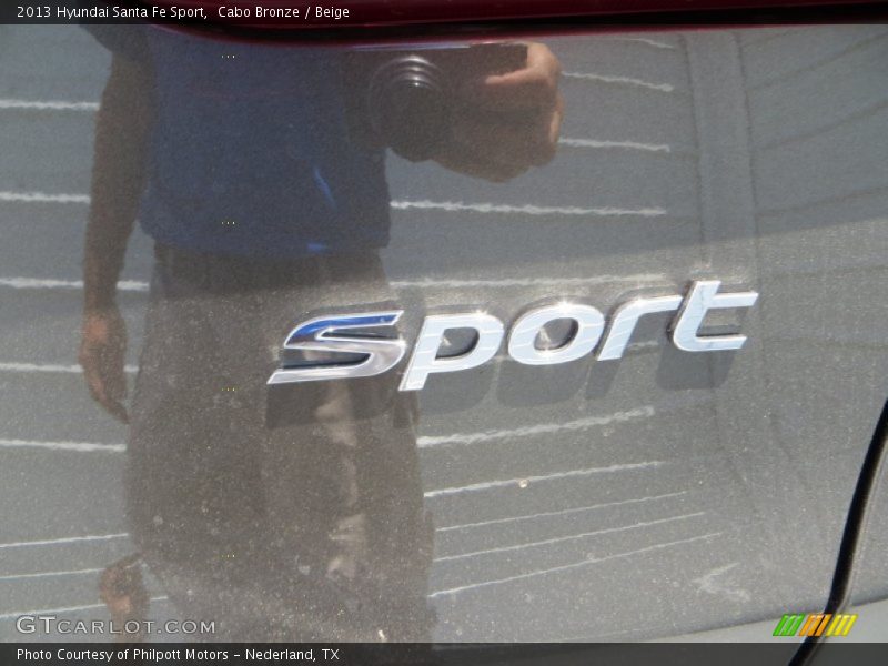 Cabo Bronze / Beige 2013 Hyundai Santa Fe Sport