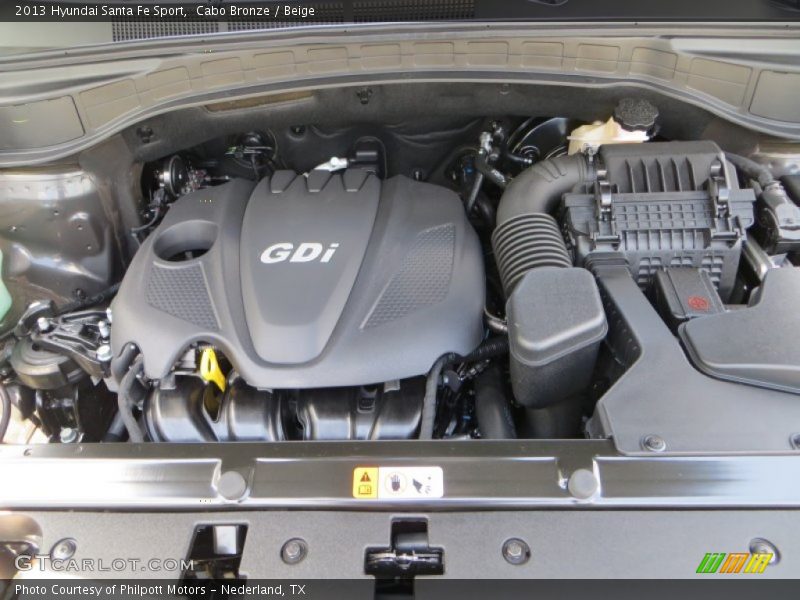Cabo Bronze / Beige 2013 Hyundai Santa Fe Sport