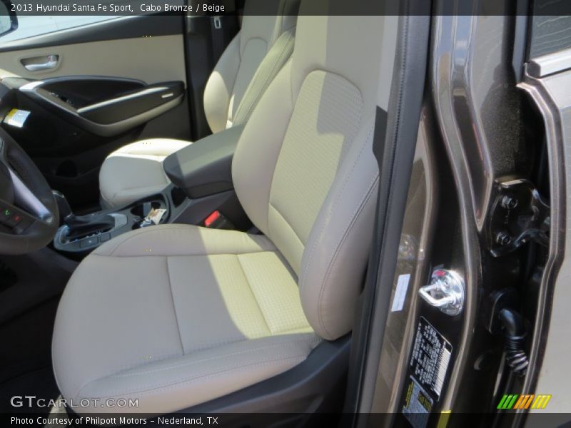 Cabo Bronze / Beige 2013 Hyundai Santa Fe Sport