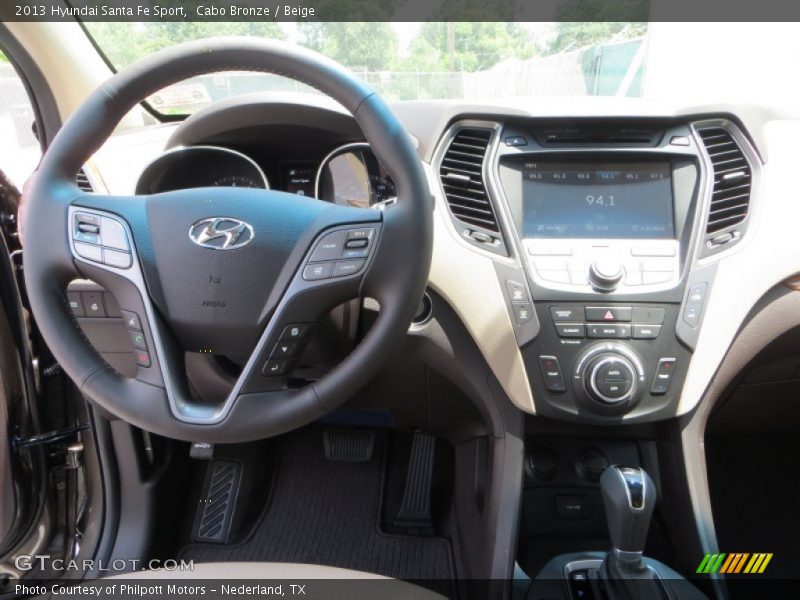 Cabo Bronze / Beige 2013 Hyundai Santa Fe Sport