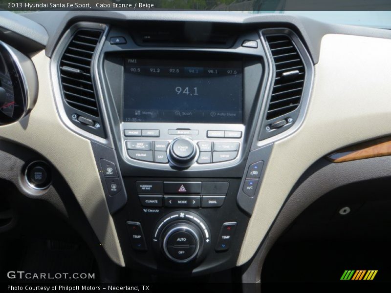 Cabo Bronze / Beige 2013 Hyundai Santa Fe Sport