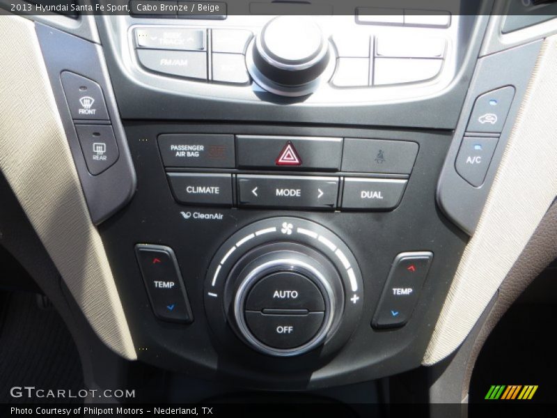 Cabo Bronze / Beige 2013 Hyundai Santa Fe Sport