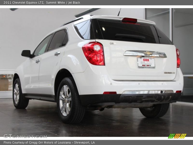 Summit White / Jet Black 2011 Chevrolet Equinox LTZ