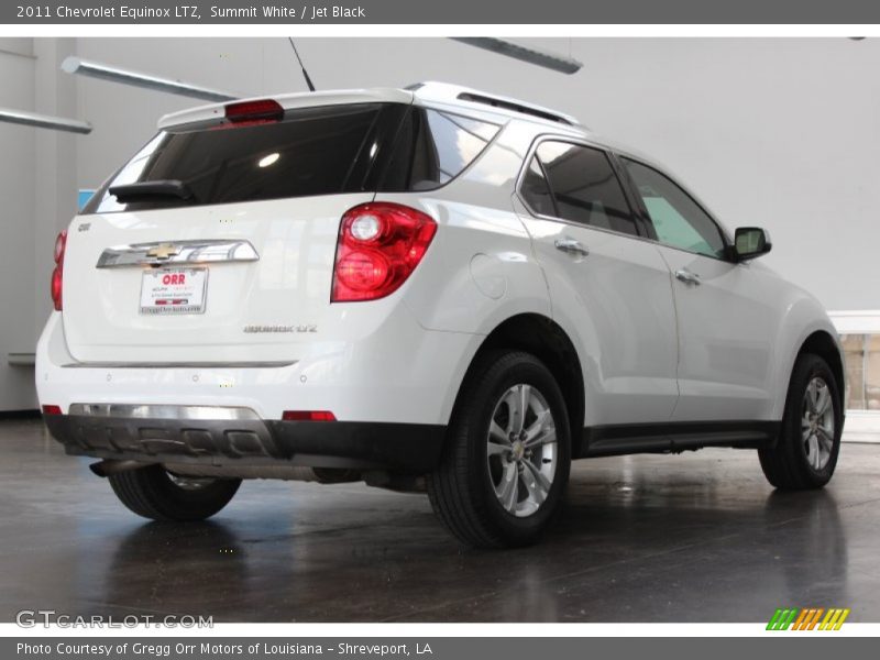 Summit White / Jet Black 2011 Chevrolet Equinox LTZ
