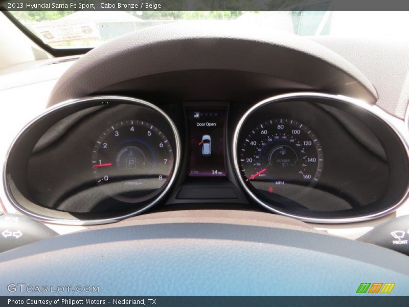 Cabo Bronze / Beige 2013 Hyundai Santa Fe Sport