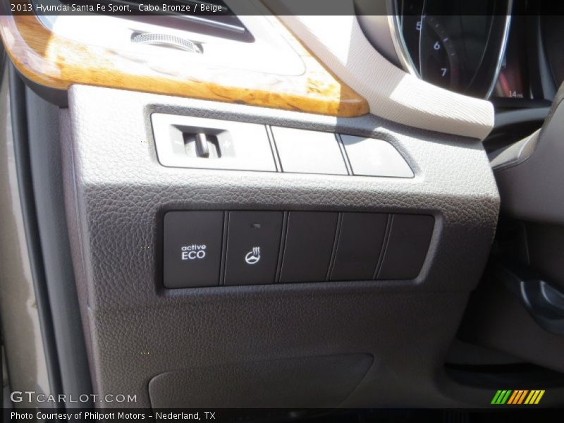 Cabo Bronze / Beige 2013 Hyundai Santa Fe Sport