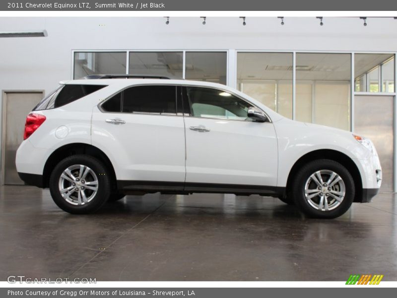 Summit White / Jet Black 2011 Chevrolet Equinox LTZ