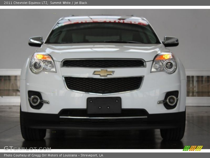 Summit White / Jet Black 2011 Chevrolet Equinox LTZ