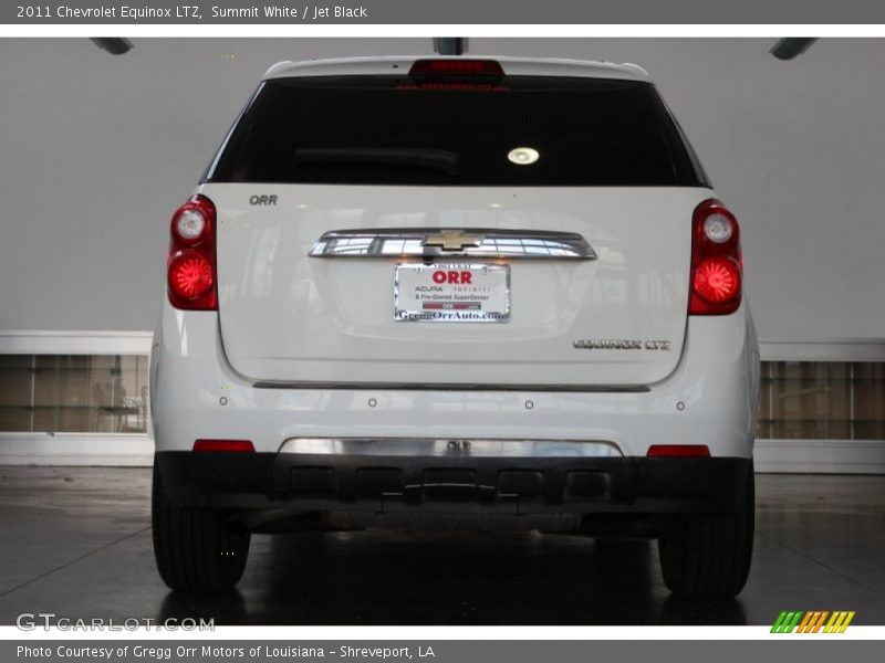 Summit White / Jet Black 2011 Chevrolet Equinox LTZ