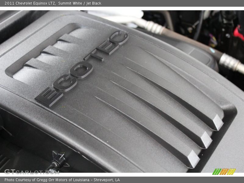 Summit White / Jet Black 2011 Chevrolet Equinox LTZ