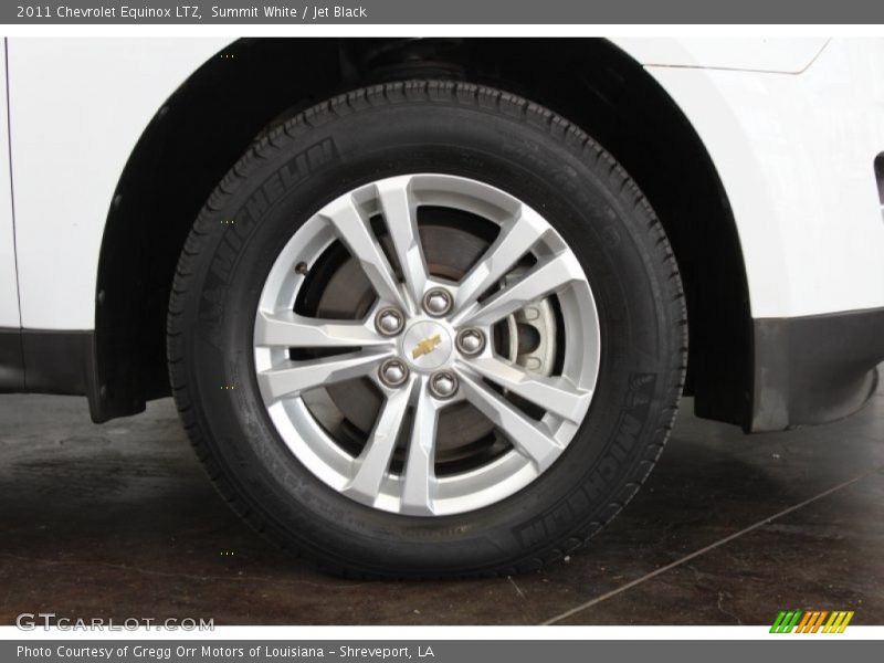 Summit White / Jet Black 2011 Chevrolet Equinox LTZ