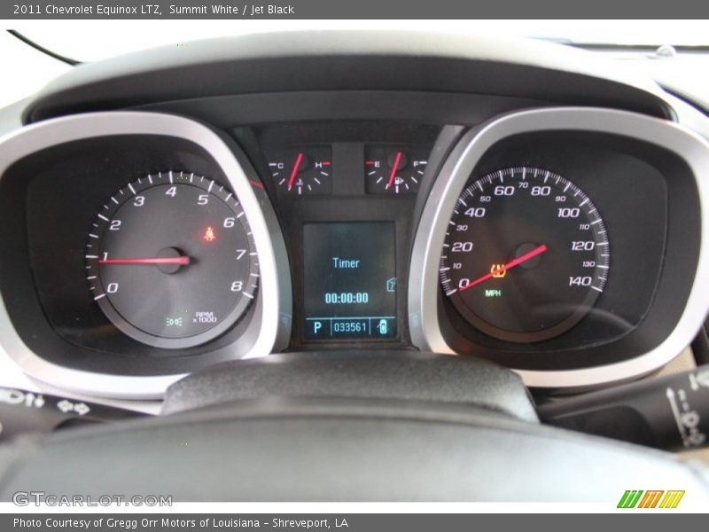 Summit White / Jet Black 2011 Chevrolet Equinox LTZ