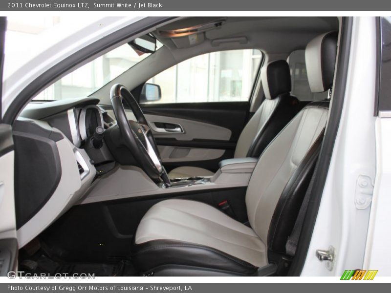 Summit White / Jet Black 2011 Chevrolet Equinox LTZ