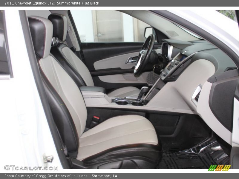 Summit White / Jet Black 2011 Chevrolet Equinox LTZ
