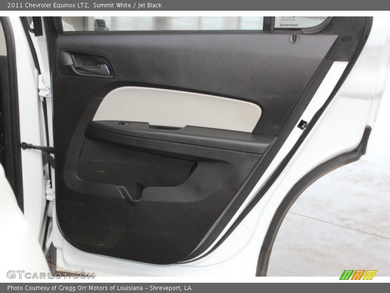 Summit White / Jet Black 2011 Chevrolet Equinox LTZ