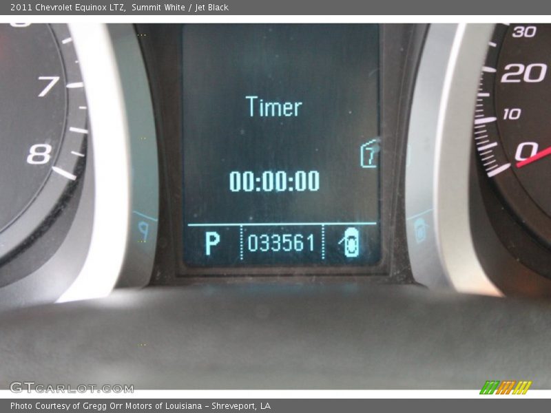 Summit White / Jet Black 2011 Chevrolet Equinox LTZ