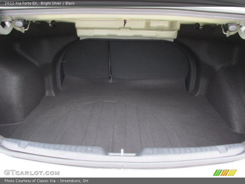 Bright Silver / Black 2012 Kia Forte EX