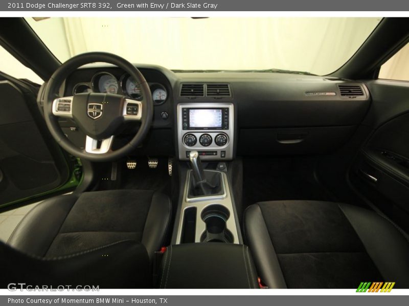 Green with Envy / Dark Slate Gray 2011 Dodge Challenger SRT8 392