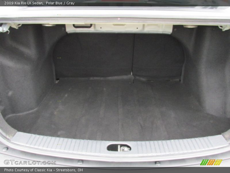 Polar Blue / Gray 2009 Kia Rio LX Sedan