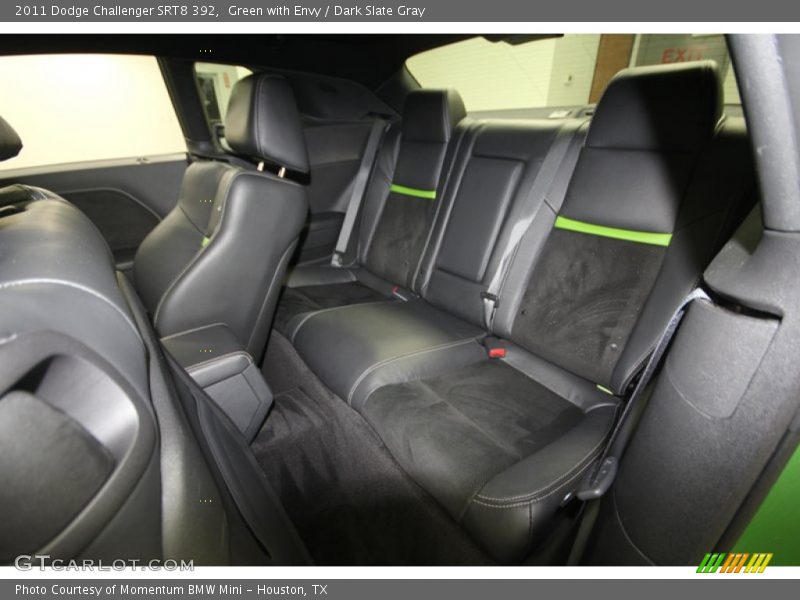 Green with Envy / Dark Slate Gray 2011 Dodge Challenger SRT8 392
