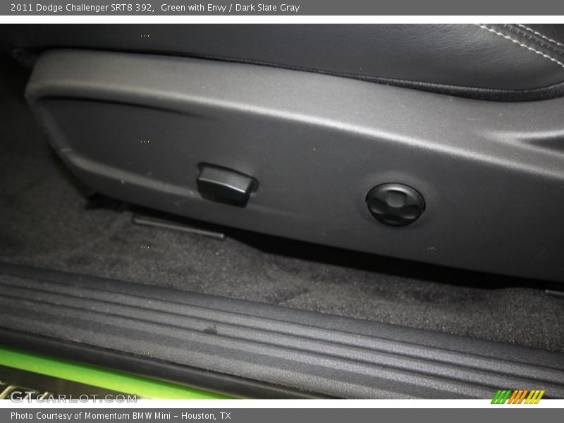 Green with Envy / Dark Slate Gray 2011 Dodge Challenger SRT8 392