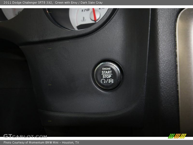 Green with Envy / Dark Slate Gray 2011 Dodge Challenger SRT8 392