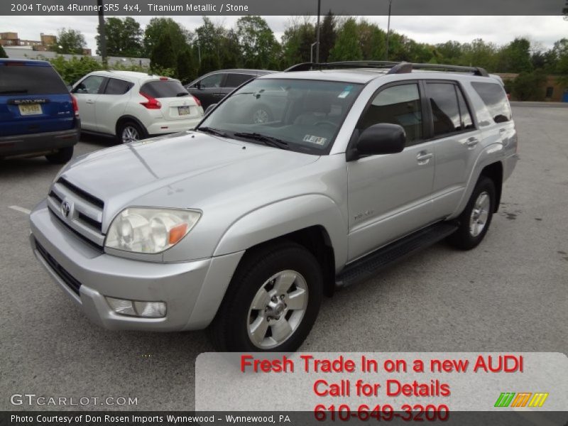 Titanium Metallic / Stone 2004 Toyota 4Runner SR5 4x4