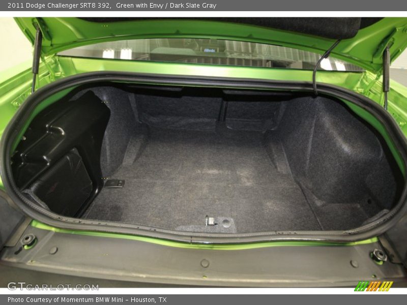 Green with Envy / Dark Slate Gray 2011 Dodge Challenger SRT8 392