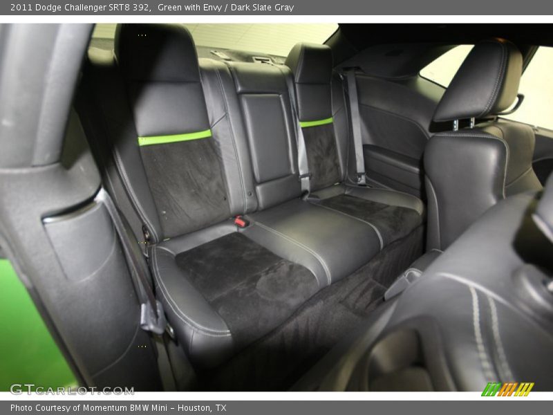Green with Envy / Dark Slate Gray 2011 Dodge Challenger SRT8 392