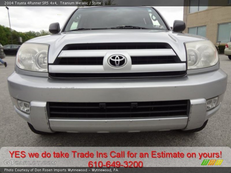 Titanium Metallic / Stone 2004 Toyota 4Runner SR5 4x4