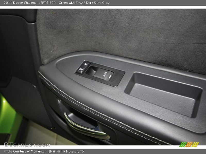 Green with Envy / Dark Slate Gray 2011 Dodge Challenger SRT8 392