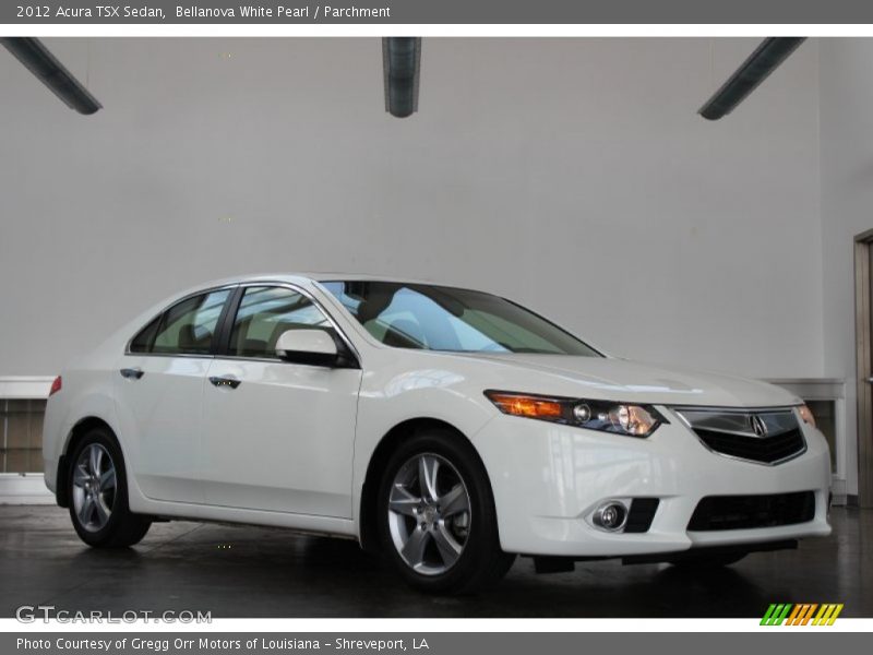 Bellanova White Pearl / Parchment 2012 Acura TSX Sedan