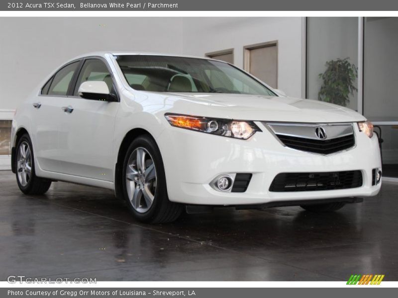 Bellanova White Pearl / Parchment 2012 Acura TSX Sedan