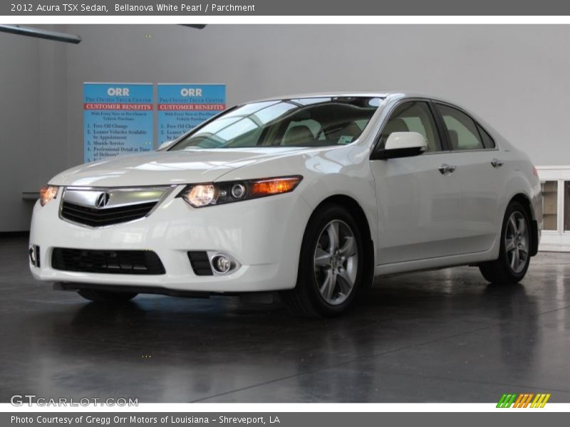 Bellanova White Pearl / Parchment 2012 Acura TSX Sedan